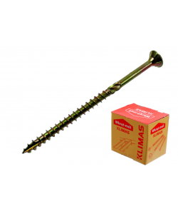 Medvaržtis 3x30/16 mm su įleidžiama TORX galvute ir daliniu sriegiu, cinkuotas (500 vnt.) Bauresta