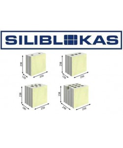 Silikatiniai blokeliai SILIBLOKAS M12 bauresta