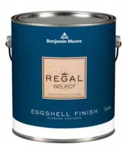 Akriliniai pusiau matiniai vidaus sienų dažai REGAL® Select Waterborne Interior Paint Eggshell Finish 549 Bauresta